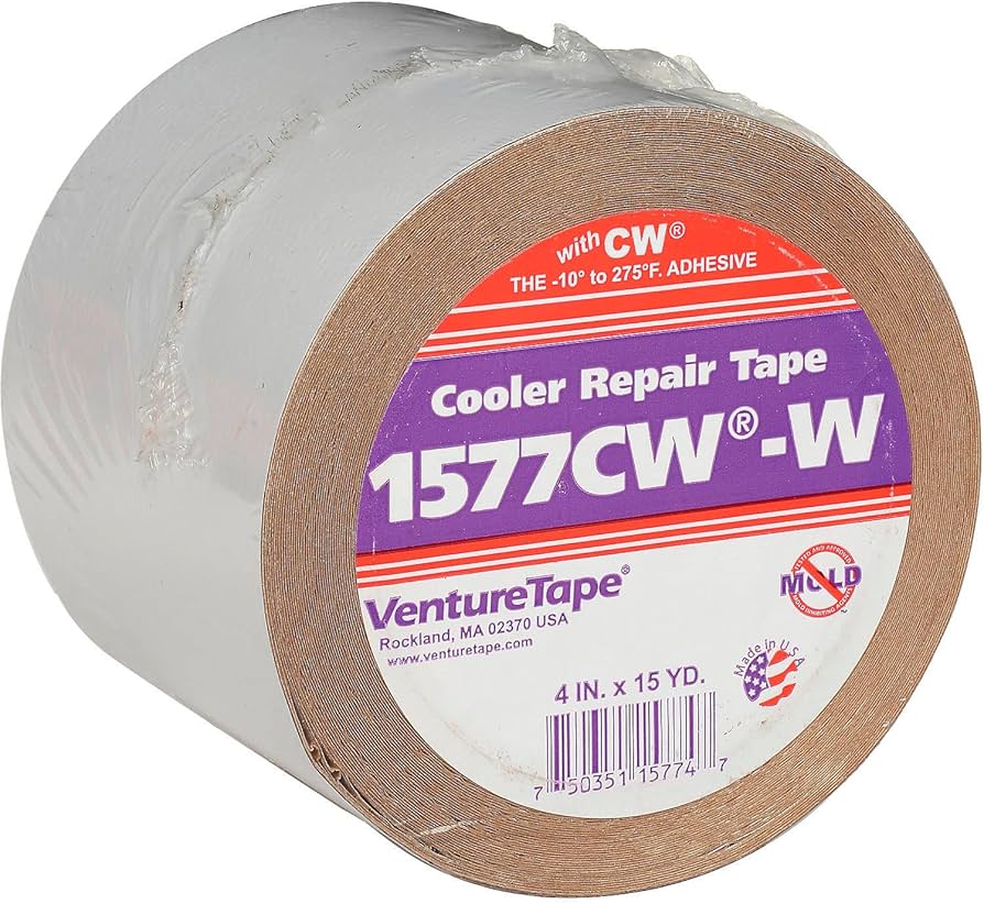 EMBOSSED COOLER REPAIR TAPE 4" X 15Y