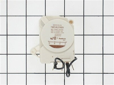 Defrost Timer AFTERMARKET 120V, 60Hz, 10A, 6 Hour 30 Minute. Fits GE refrigerators.