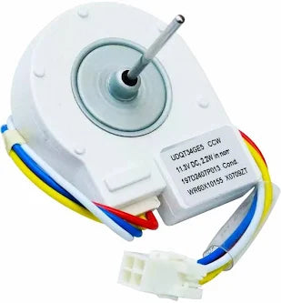 COND MOTOR OEM Part Number WR60X10209 replaces WR60X10042, WR60X10053, WR60X10065, WR60X10080, WR60X10081, WR60X10155, WR60X10209-24PK, WR60X10216, WR60X24483