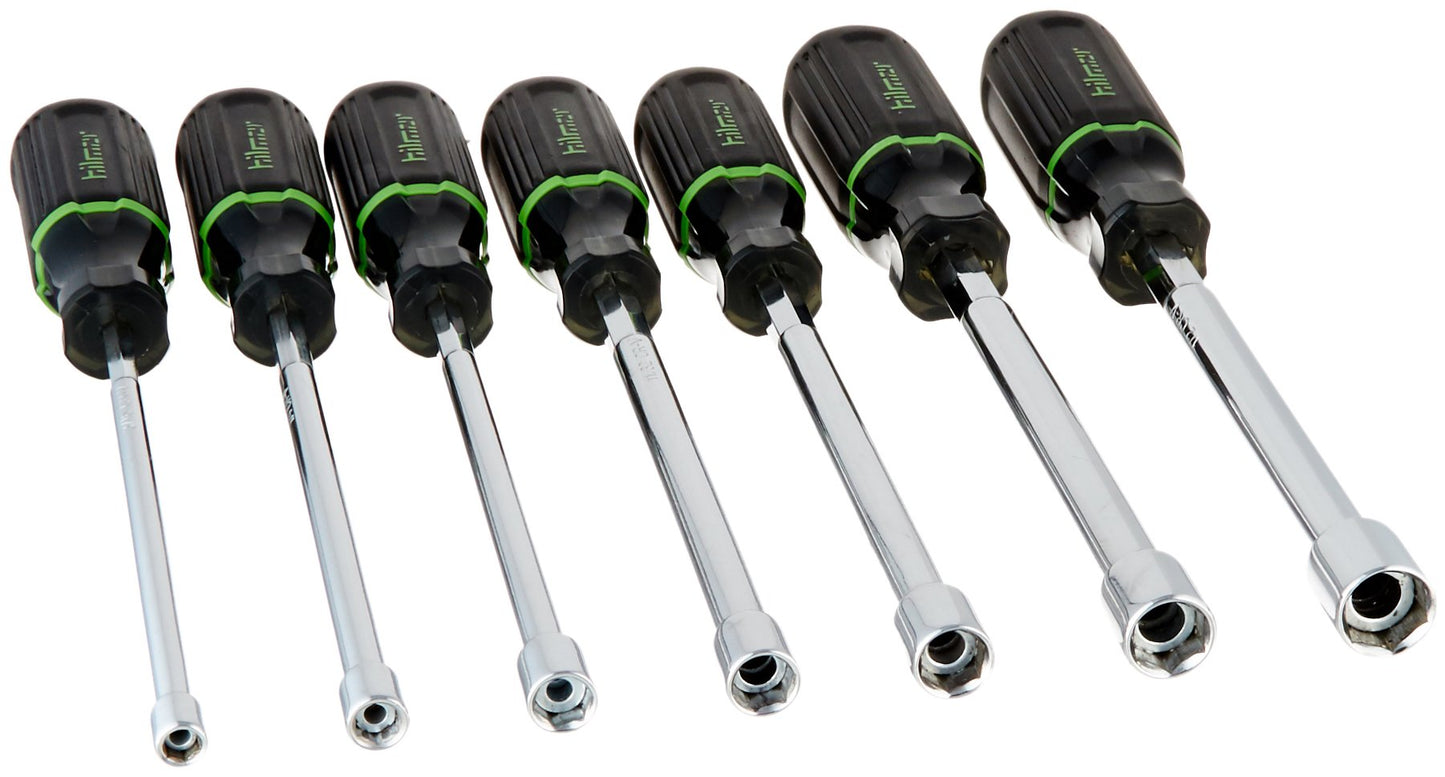 7PC SET 6' NUT DRIVERS