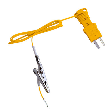 THERMOCOUPLE ATX1 K-TYPE W/ ALLIGATOR