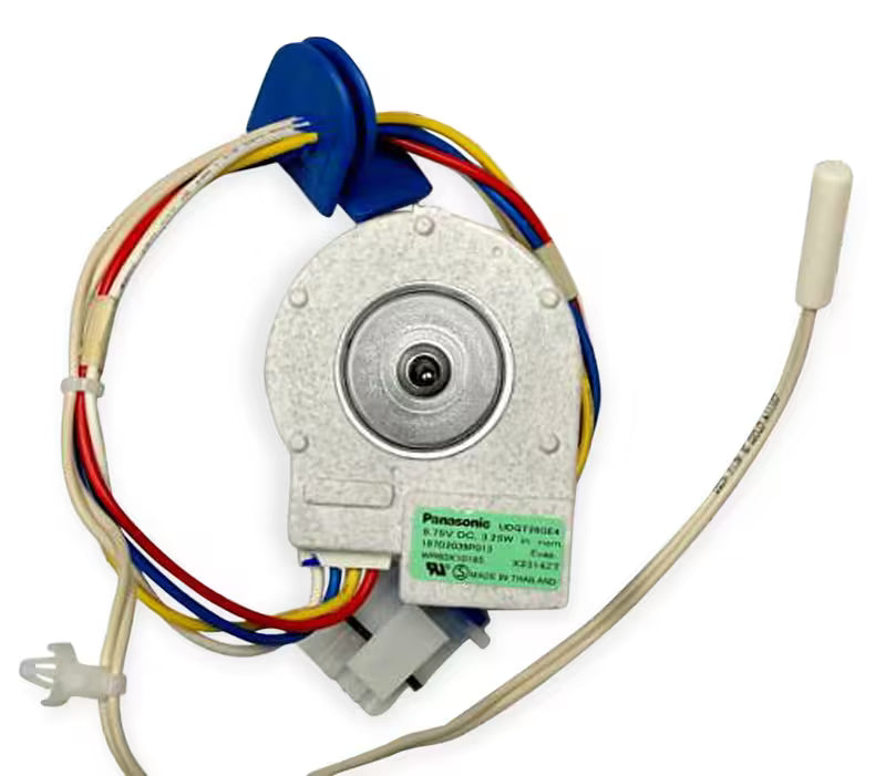 EVAP Motor OEM, dc freezer (evaporator) fan with thermistor WR60X10185 DOES NOT HAVE THE THERMISTOR