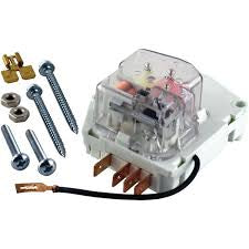 Defrost Timer, 8H 21M with Flying Lead AFTERMARKET 120V, 50/60Hz, 8 Hour, 21 Minute. With flying lead and mounting screws. Also replaces 482493 and 4339856