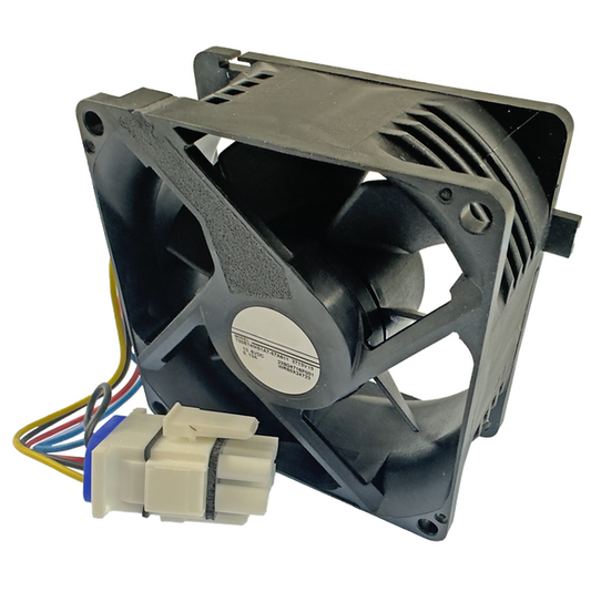 Evaporator Fan Motor AFTERMARKET 120V, 3W, 60Hz, 1/8" shaft diameter. Fits GE refrigerators. Also replaces SM10141 and WR60X10141