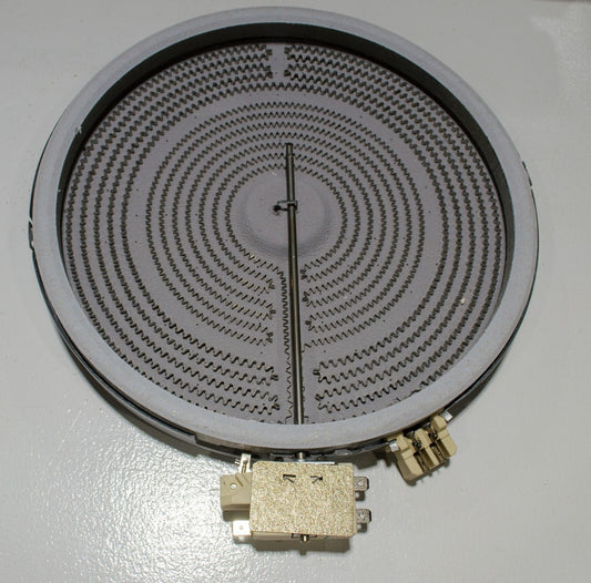 10" DUEL GLASSTOP BURNER WB30T10099 replaces  WB30K5032,  WB30T10035,  WB30T10044,  WB30T10050